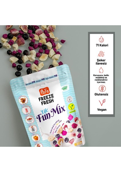 Dondurularak Kurtulmuş Fun Mix 20 gr x 3 Adet indirimleri