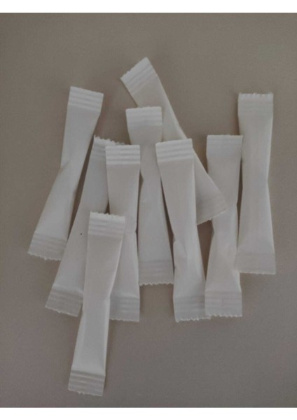 SELF Stick Şeker 1000 Adet x 3 g – %100 Pancar Şekeri, Baskısız, Özel Üretim Tek Kullanımlık Paketler modelleri