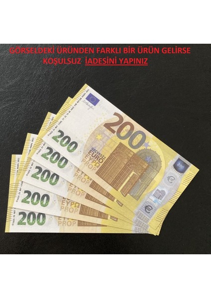 500 adet yeni 200 euro geçersiz eğlence oyun şaka fiyatları