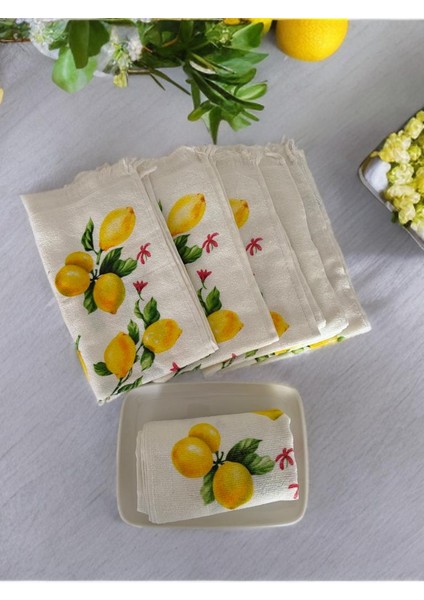 Desenli Mutfak Havlusu