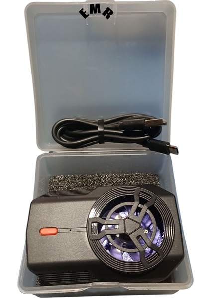 Telefon Soğutucu Fan Radyatör Siyah S17 Rgb Işıklı Soğutma Alanı 1 Adet Sogutucu 1ADET Eldiven HDX4394 fırsatları
