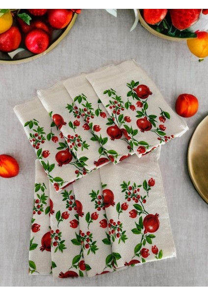 Mutfak Desenli Havlu