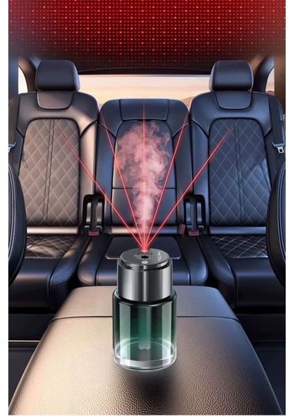 Araç Ev Kokulu Nemlendirici Cihazı Buharlı Koku Difüzörü Oda Spreyi Araba Koku Giderici LED Yıldız indirimleri