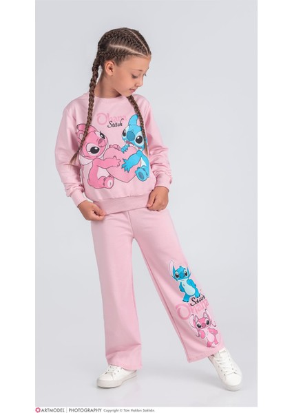 Baskılı Kız Eşofmantakımı 3/10 Yaş