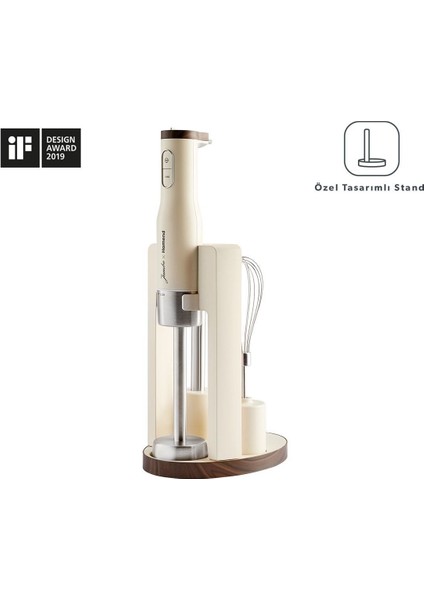 x Homend Artfood 1925H Çoklu El Blender Seti – 800 W Güç, 1 Lt Ölçü Kabı, 500 ml Doğrayıcı ve Turbo Fonksiyon indirimleri