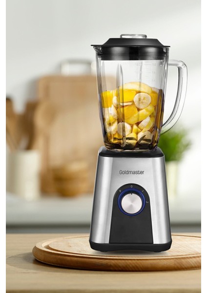 GM-7247 Sürahili Smoothie Blender 1000 W 1,8 Lt – Buz Kırma Özellikli Güçlü ve Çok Amaçlı Mutfak Blenderı
