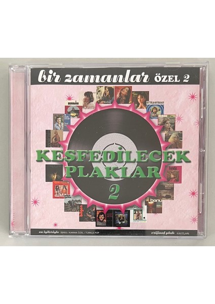 Bir Zamanlar Özel 2 Keşfedilecek Plaklardan Şarkılar CD (Orjnal Baskı Cd)