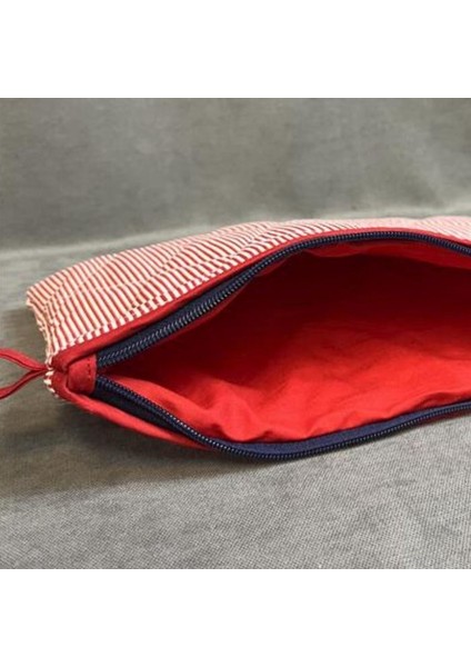 El Yapımı Çizgili Model Clutch / Portföy Çanta - 21CM x 29CM fiyatları
