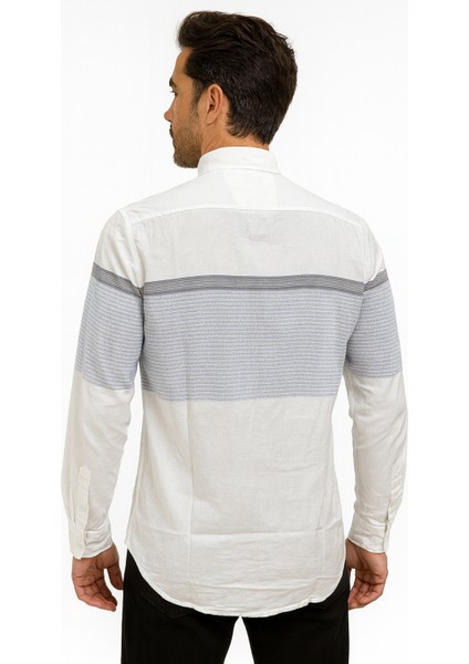 Spor Slim Fit Gömlek Beyaz fiyatları