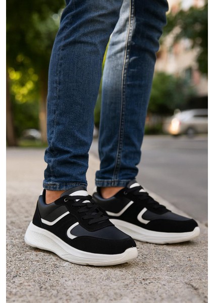 Günlük Yüksek Taban Rahat Spor Erkek Ayakkabı