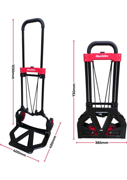 FW90STH 70KG Katlanır Paket Taşıma Arabası fırsatları