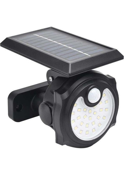 Powermaster SH-1705A 26 Ledli Sensörlü 3 Modlu Solar Indiksiyon Duvar Lambası