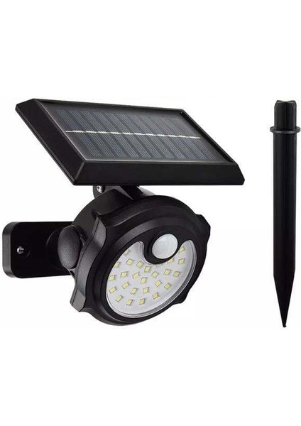 Powermaster SH-1705A 26 Ledli Sensörlü 3 Modlu Solar Indiksiyon Duvar Lambası fiyatları