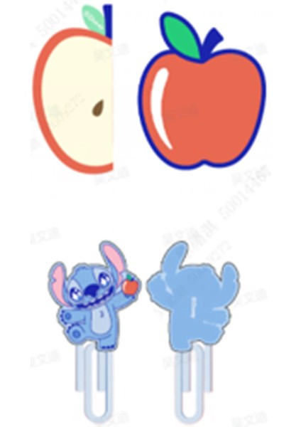 Disney Lilo & Stitch Lisanslı Parti Serisi 3D Not Kağıdı modelleri