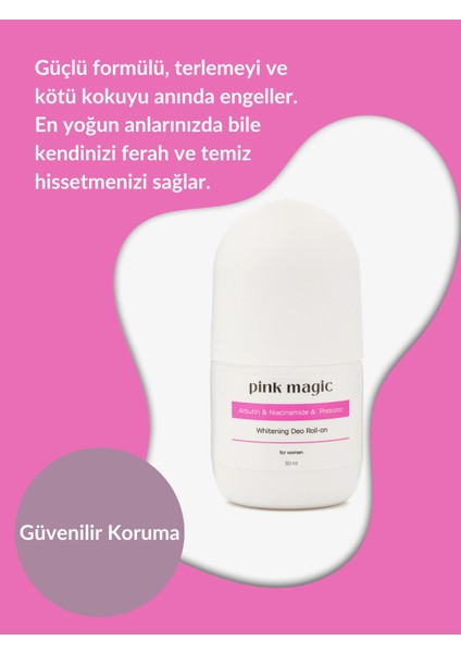 Ter Önleyici & Beyazlatıcı Kadın Deo Roll-On modelleri