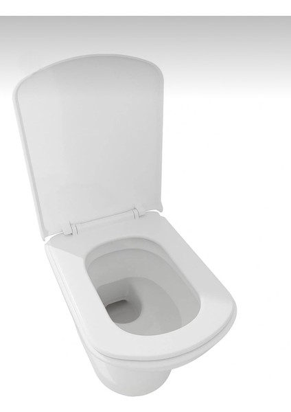 Kare Slim Yavaş Kapanan Klozet Kapağı fiyatları