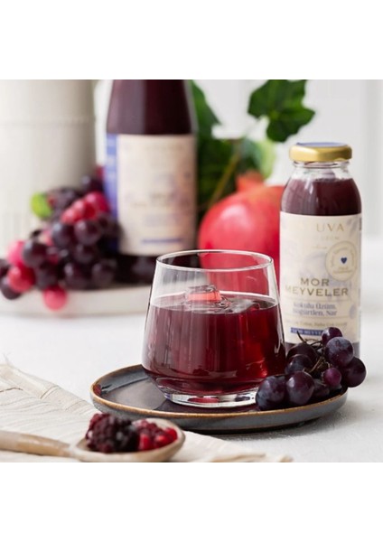 12'li Mor Meyveler Meyve Suyu 250 ml ( Kokulu Üzüm, Böğürtlen, Nar ) modelleri