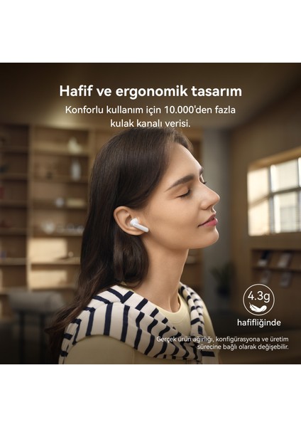 FreeBuds SE 4 ANC Aktif Gürültü Engelleme - Beyaz indirimleri
