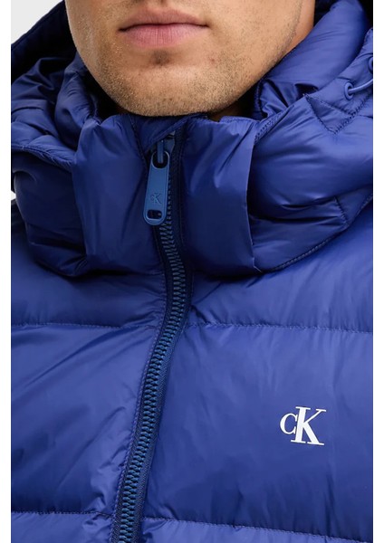 Kapitoneli Regular Fit Çıkarılabilir Kapüşonlu Mont LV04RC518GIZ4 Erkek Mont LV04RC518G Iz4