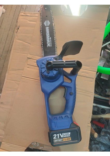 Mrsmax Bsdj-14 21 Volt Akülü Testere 22 Diş Zincirli
