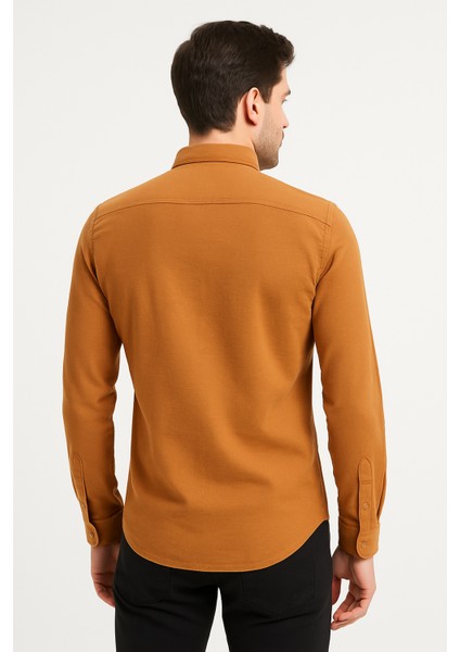 Tek Cep Kapalı Slim Fit Gömlek fiyatları