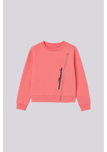Bg Store Kız Çocuk Pembe Sweatshirt indirimleri
