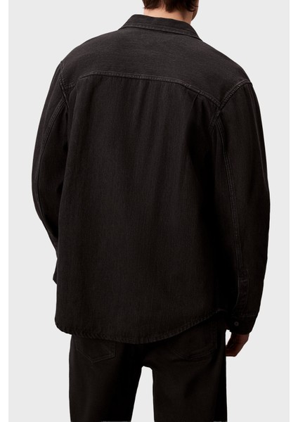 Pamuklu Regular Fit Klasik Yaka Tek Cepli Kot Gömlek LV04RD765G57L Erkek Kot Gömlek LV04RD765G 57L modelleri