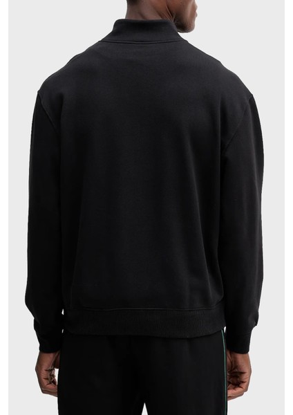 Pamuklu Loose Fit Yarım Fermuarlı Dik Yaka Sweat LV04RD244GUB1 Erkek Sweat LV04RD244G Ub1 modelleri
