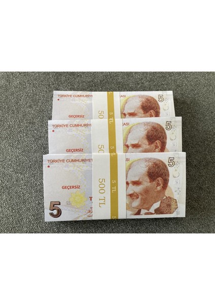 1 Deste 5 Tl Geçersiz Banknot Sahte Düğün Dizi Film Paraları Dijital Baskı fırsatları