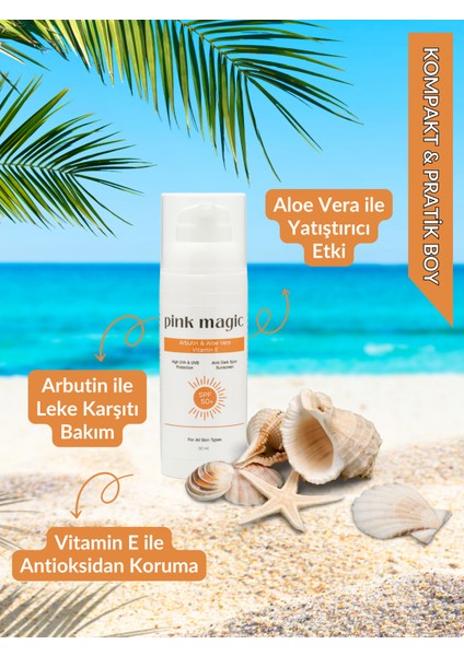 Leke Karşıtı & Aydınlatıcı Yüz Güneş Kremi / Spf 50+ indirimleri