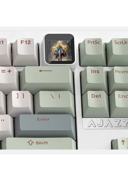 QS87 Max 3 Modlu Bağlantı, Alüminyum Alaşım, 87 Tuş, Tft Ekranlı, 8000 Mah, Custom Mekanik Klavye