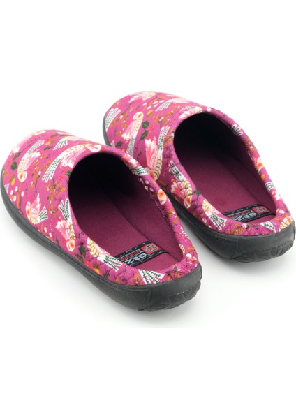 Kadın Kışlık Pu Rahat Taban Desenli Ev Bahçe Gondol Terlik fırsatları