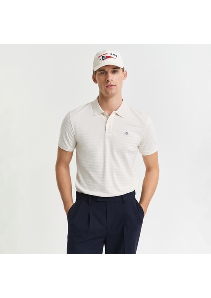 Erkek Krem Regular Fit Polo