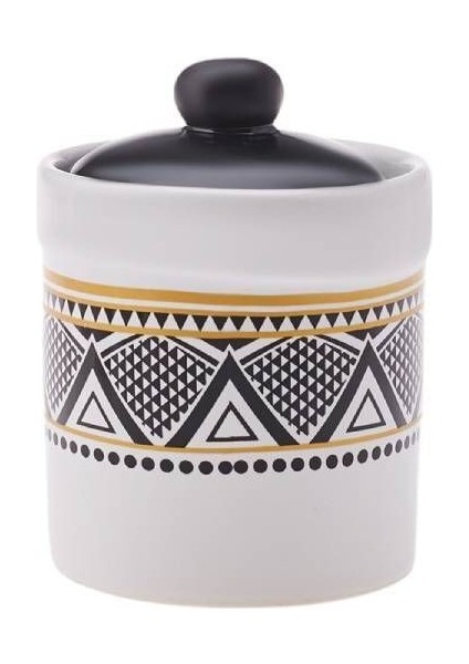 Globe Porselen 7'li Vakumlu Kapaklı Baharat Takımı – Kurşunsuz, Şık ve Sağlıklı Tasarım, Mutfak Dekoruna Uyumlu