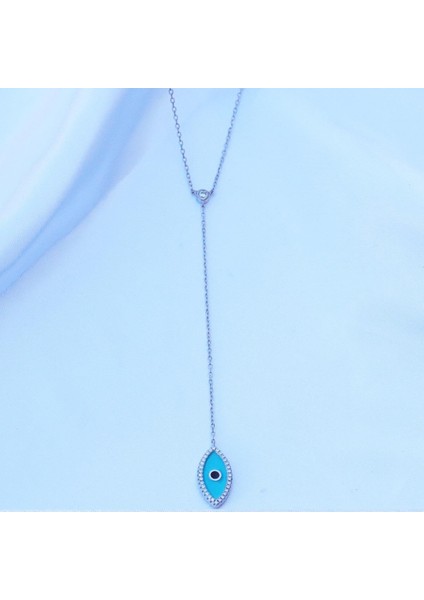 Mine Işli Göz Figürlü Gümüş Kolye fiyatları
