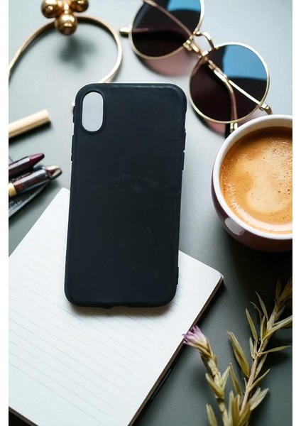 iPhone x / Xs Uyumlu Siyah Süper Silikon Telefon Kılıfı fiyatları