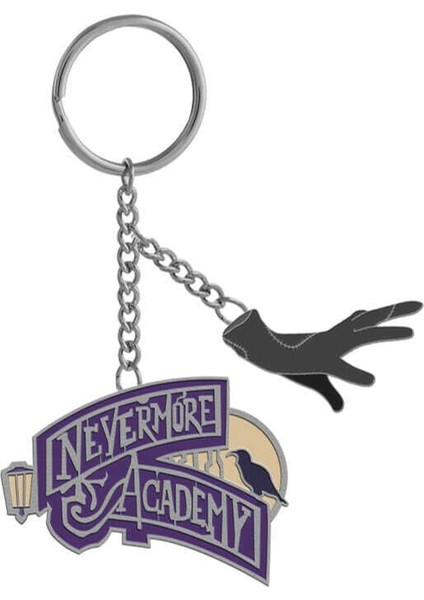 Wednesday Lisanslı Nevermore Anahtarlık fiyatları