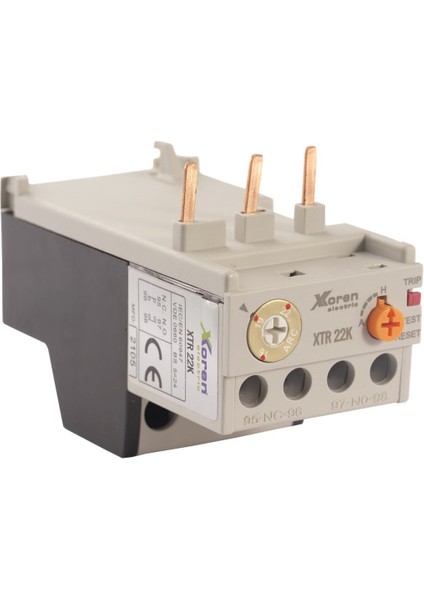 Xmc 9A-22A Için 0.16-0.25A Termik Röle