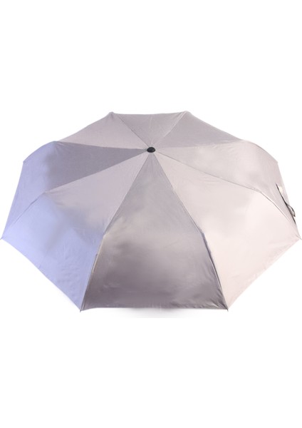 Moods Up Açık Gri Tam Otomatik Uv Şemsiye, Rüzgara Dayanıklı, Hızlı Kuruyan, Çanta Boy