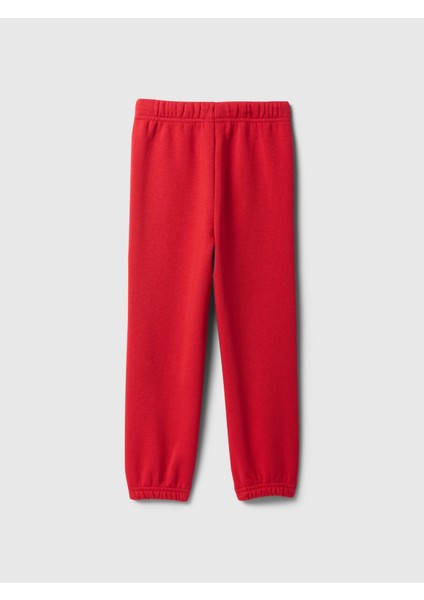Erkek Bebek Kırmızı Gap Logo Fleece Jogger Eşofman Altı modelleri