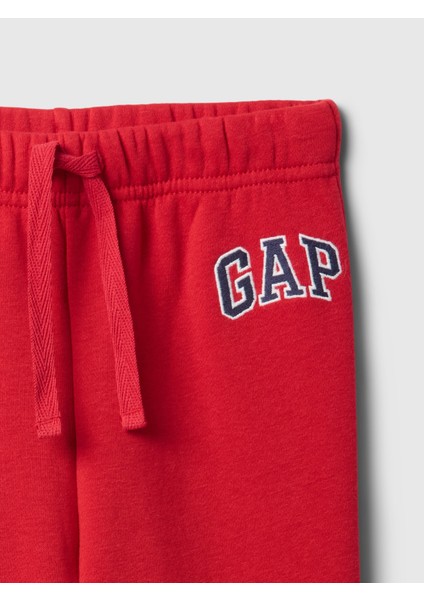 Erkek Bebek Kırmızı Gap Logo Fleece Jogger Eşofman Altı indirimleri
