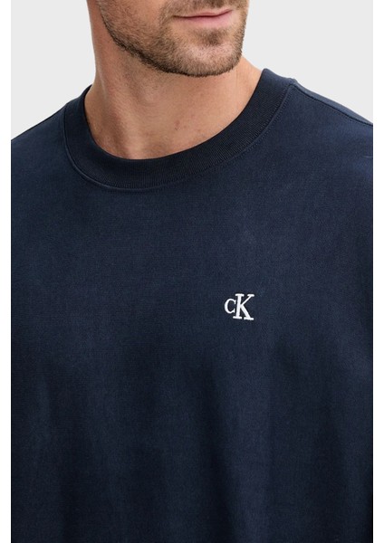 Pamuklu Relaxed Fit Yuvarlak Yaka Sweat LV04RC277GCEF Erkek Sweat LV04RC277G Cef modelleri