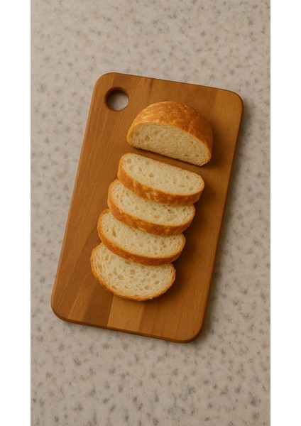 Gbmotion Oval Köşeli Kesme Tahtası Ahşap 29,5 x 18,5 cm T8 modelleri