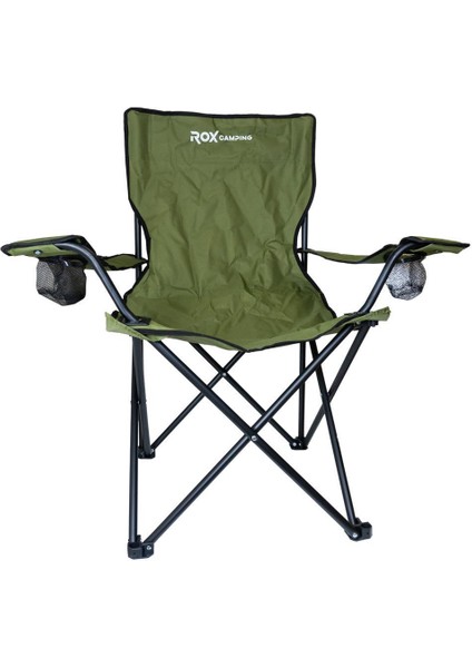 Rox Campıng Katlanır Kamp Sandalyesi - Yeşil indirimleri