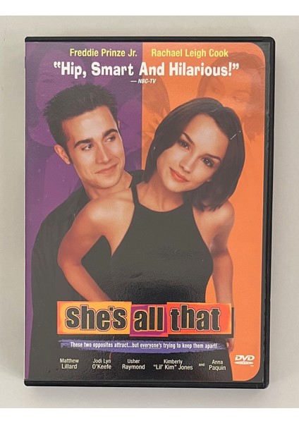 She's All That DVD (Orjnal Dönem Baskı Dvd)