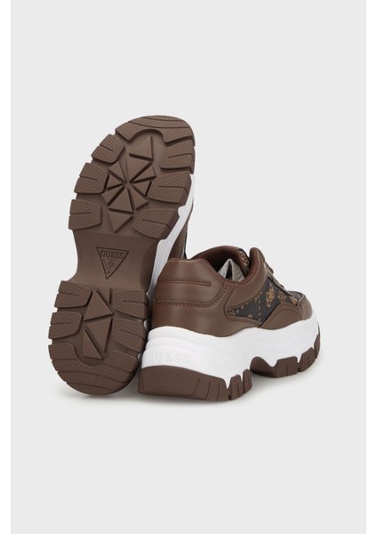 Berrett2 4g Logolu Kalın Taban Sneaker Ayakkabı FLFBRTPEL12 Bayan Ayakkabı Flfbrt PEL12 Brown fırsatları