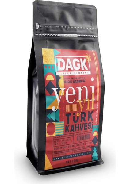 Çikolata ve Çilek Aromalı Türk Kahvesi 200 gr Y.Y. fiyatları