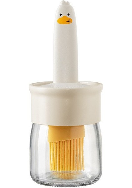 Küçük Sarı Ördek Ev Silikon Yağ Fırçası Şişesi (Yurt Dışından)