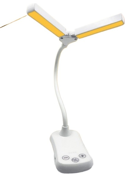 Ev Yatak Odası Öğrenci USB Kısılabilir 14LED Gece Işığı (Yurt Dışından)