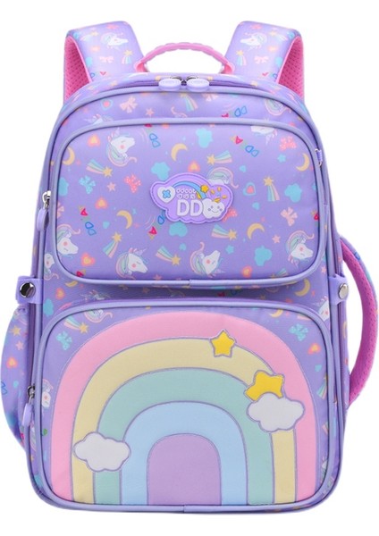 Öğrenci Okul Çantası Büyük Kapasiteli Karikatür Sevimli (Yurt Dışından)